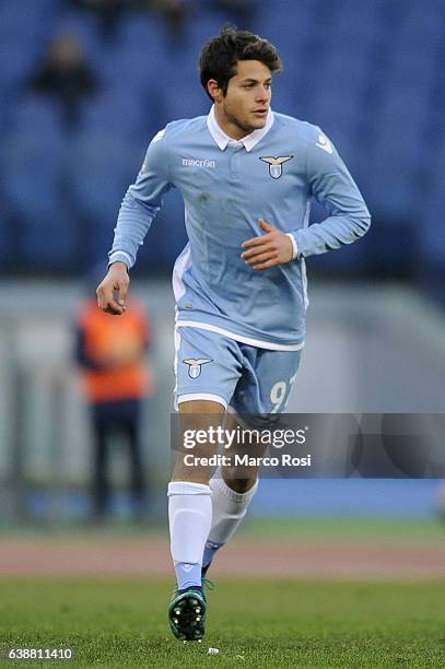 Alessandro Rossi of SS Lazio during the Serie A match between SS Lazio and FC Crotone at Stadio Olimpico on January 8, 2017 in Rome, Italy.