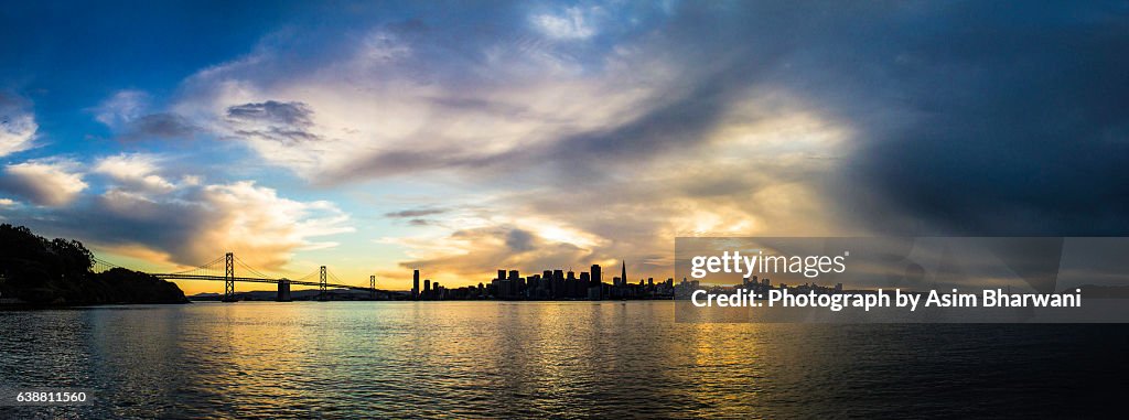 Sunset from Treasure Island