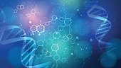 DNA vector medical background