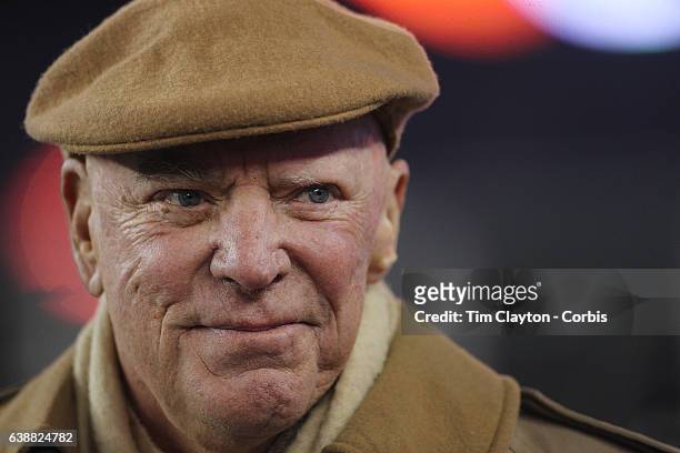 Houston Texans owner Bob McNair on the sideline before the Houston Texans Vs New England Patriots Divisional round game during the NFL play-offs on...