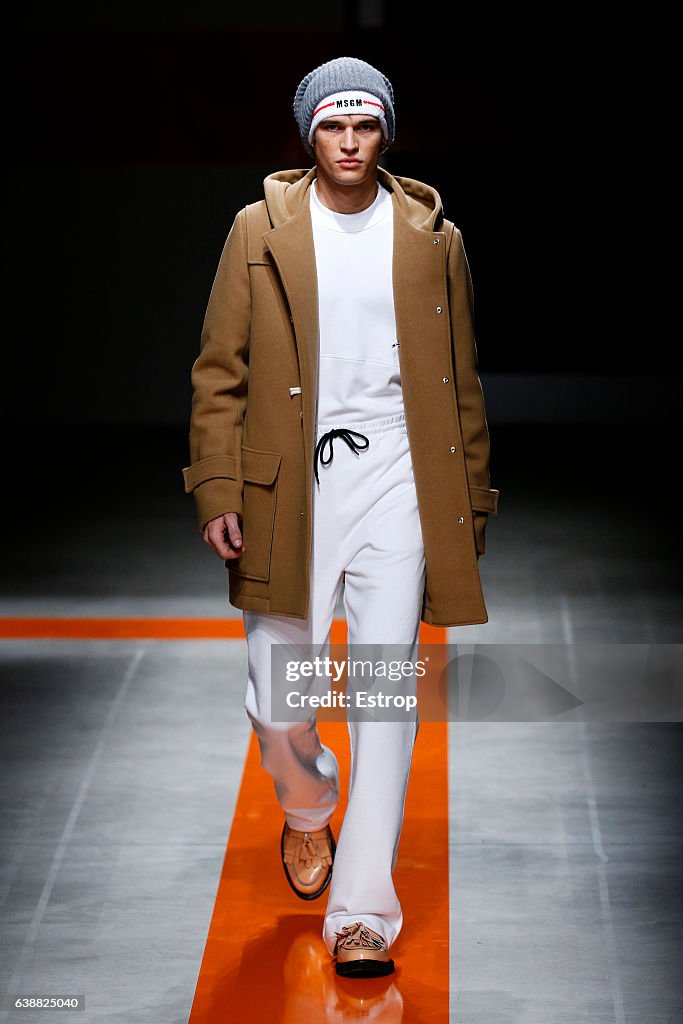 MSGM - Runway - Milan Men's Fashion Week Fall/Winter 2017/18