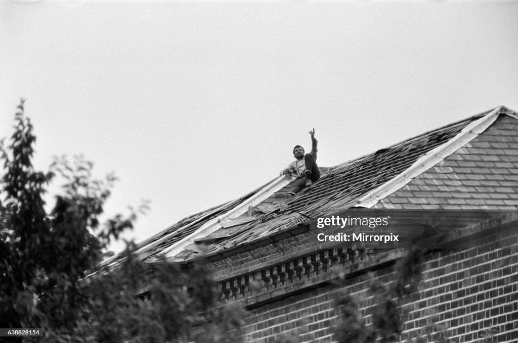 Charles Bronson Rooftop Protest