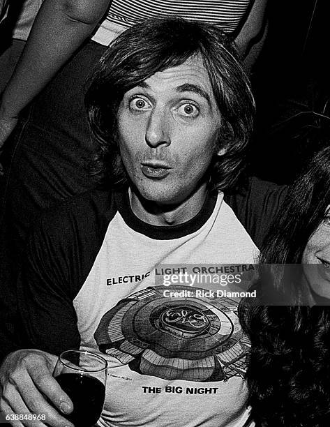 Richard Tandy of ELO attends a press reception at the Peachtree Plaza in Atlanta Georgia, July 06, 1978