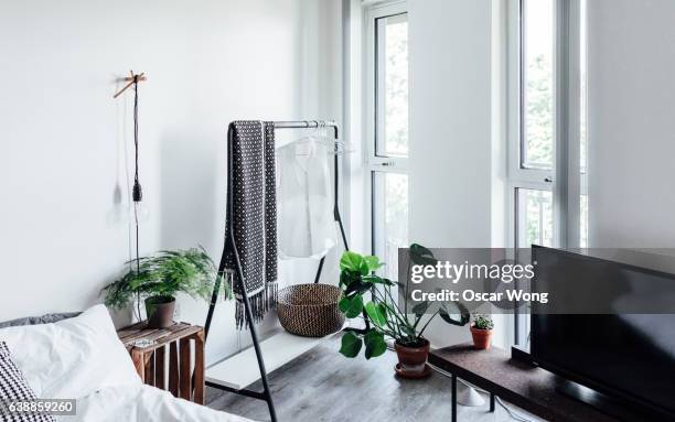 A Cozy Bedroom High-Res Stock Photo