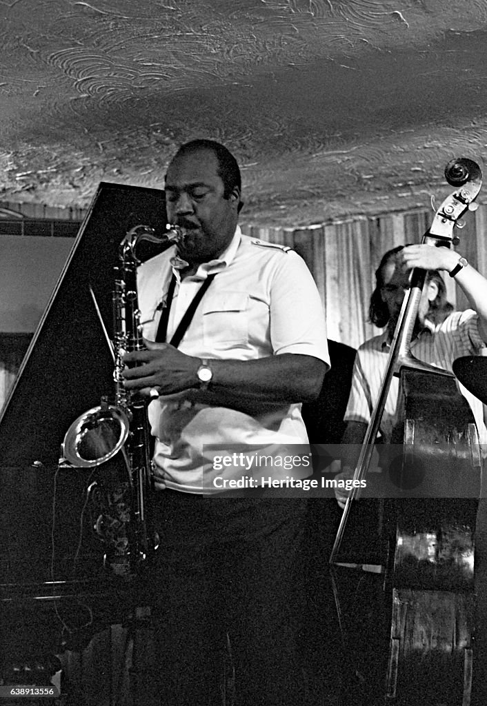 Nathan Davis and Peter Ind, Bass Clef, Hoxton Square, London, August 1987