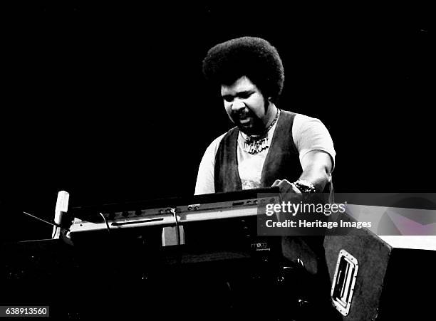 George Duke, London, 1976. Artist Brian O'Connor.