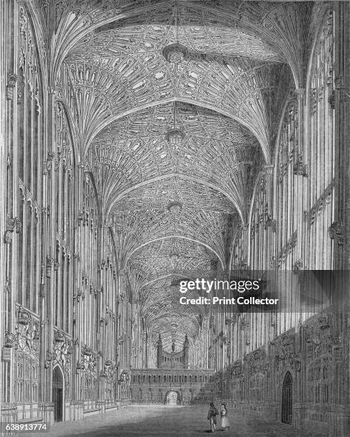 King's College Chapel', 1845. King's College Chapel is the chapel at King's College in the University of Cambridge, considered one of the finest...