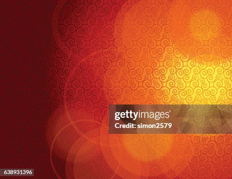 Seamless pattern with curly lines background Seamless pattern with curly lines background