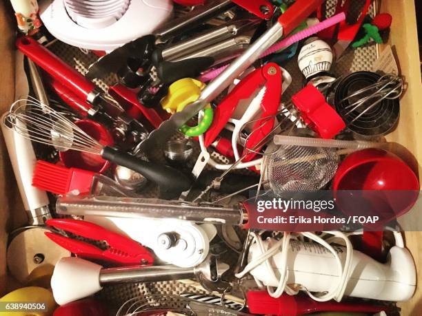 Messy Kitchen Draw Messy Kitchen Drawer Photos and Premium High Res Pictures - Getty Images