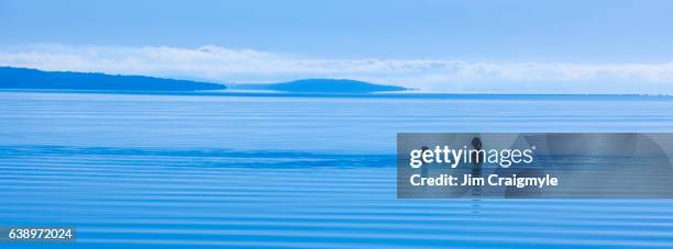 early morning swim manitoulin island - manitoulin stock pictures, royalty-free photos & images