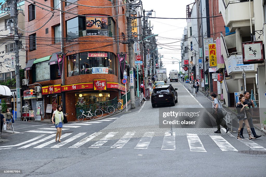 Gemeinsame Hong Kong Straßenszene