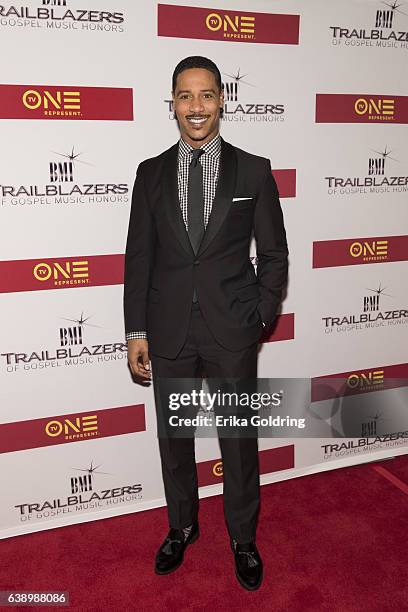 Brian White attends the BMI Trailblazers of Gospel Honors at Rialto Center for the Arts on January 14, 2017 in Atlanta, Georgia.