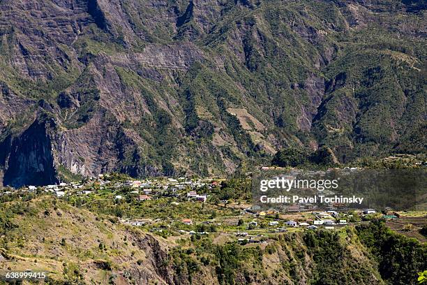 ilet a cordes located in the highlands of cilaos - saint pierre de la reunion stock pictures, royalty-free photos & images