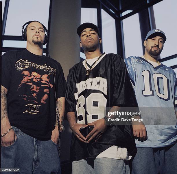 American hip hop group Cypress Hill, Los Angeles, United States, August 1998.