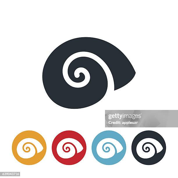 escargot icon - escargot stock illustrations