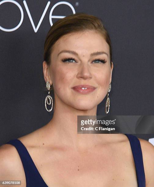 Adrianne Palicki attends The 2017 InStyle and Warner Bros. 73rd Annual Golden Globe Awards Post-Party at The Beverly Hilton Hotel on January 8, 2017...