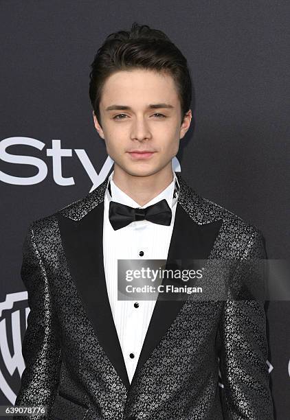 Lucas Jade Zumann attends the 18th Annual Post-Golden Globes Party hosted by Warner Bros. Pictures and InStyle at The Beverly Hilton Hotel on January...