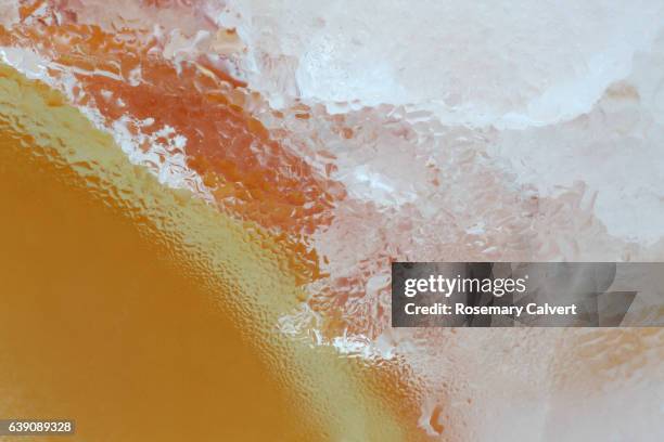 for use as background to illustrate freshness. - glass ice stock pictures, royalty-free photos & images