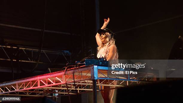 Tigerlily / Dara Hayes performs at VANFEST 2016 on November 26, 2016 in Sydney, Australia. (Photo by El Pics/Getty Images