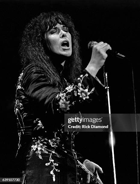 Atlanta Ann Wilson of Rock group Heart performs at The Omni Coliseum in Atlanta Georgia September 28, 1978