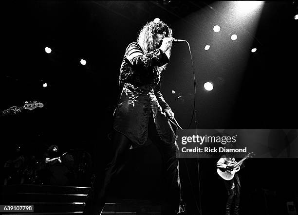 Atlanta Ann Wilson and Nancy Wilson of Rock group Heart performs at The Omni Coliseum in Atlanta Georgia September 28, 1978