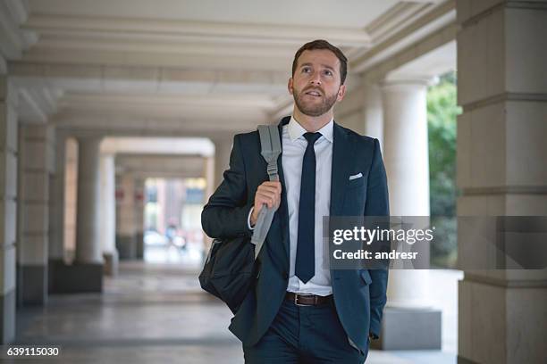 thoughtful business man - law student stock pictures, royalty-free photos & images