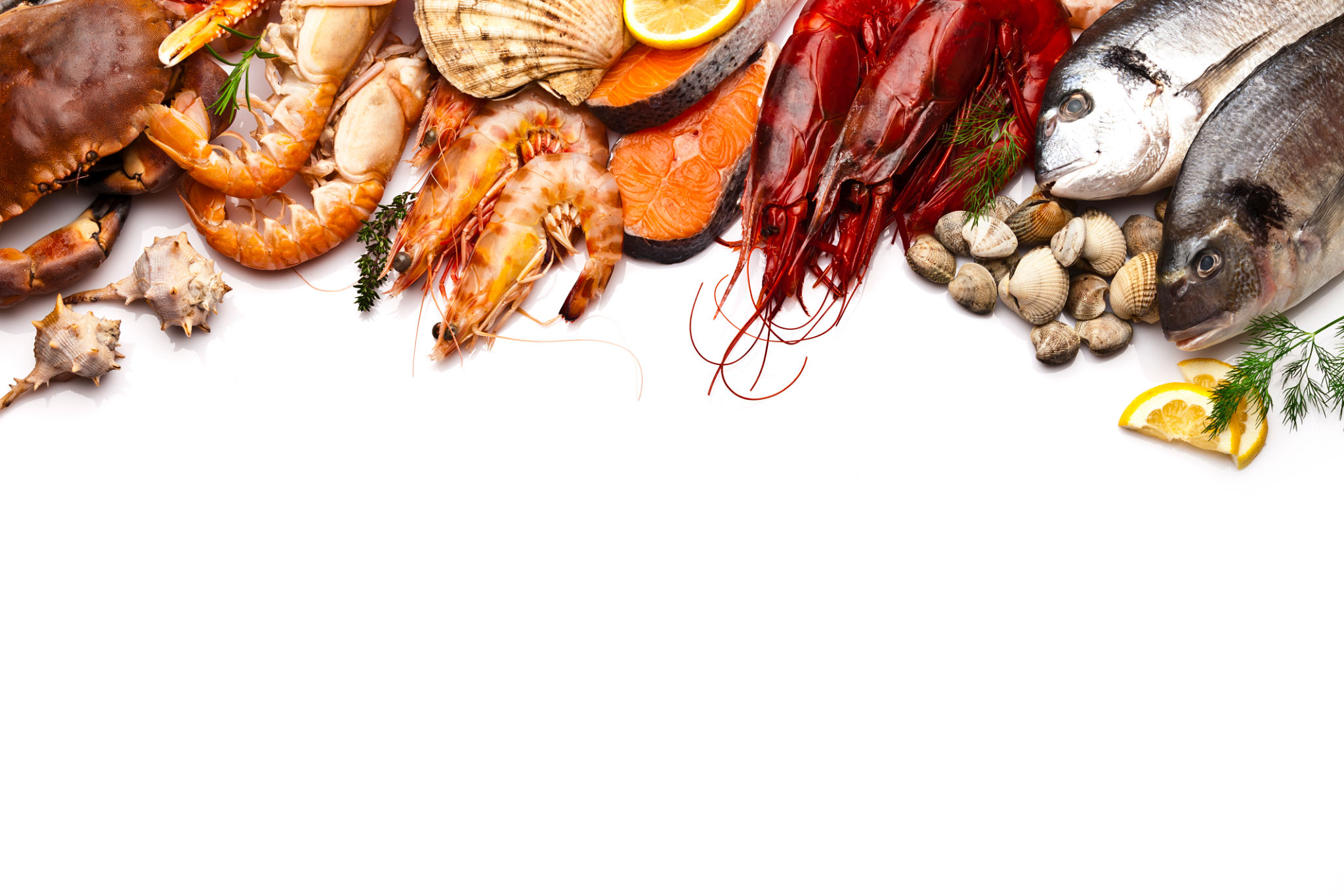 seafood variety