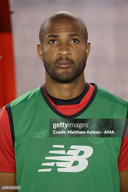 Patrick Pemberton of Costa Rica during the Copa Centroamericana 2017 tournament between Costa Rica and Nicaragua at Estadio Rommel Fernandez on...