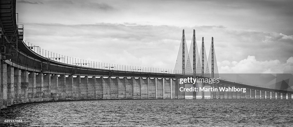 Bridge between Sweden and Denmark