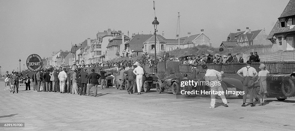 Cars On The Seafront At Le Touquet