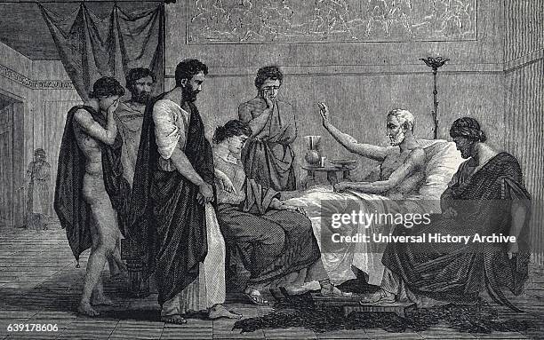 Theophrastus Ancient Greek philosopher and scientist. Pupil Plato and of Aristotle whom he succeeded as President of the Lyceum, on his deathbed...
