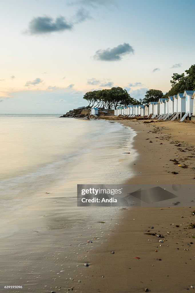 Noirmoutier Island (off the Atlantic coast of France): beach "plage des Dames"