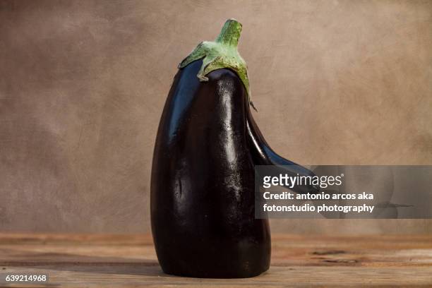 eggplant portrait - appendix stock pictures, royalty-free photos & images