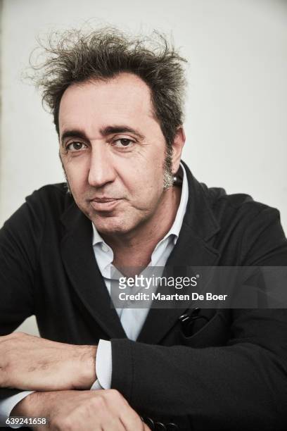 Paolo Sorrentino from HBO's 'The Young Pope' poses in the Getty Images Portrait Studio at the 2017 Winter Television Critics Association press tour...