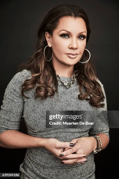 Vanessa Williams from VH1's 'Daytime Divas' poses in the Getty Images Portrait Studio at the 2017 Winter Television Critics Association press tour at...