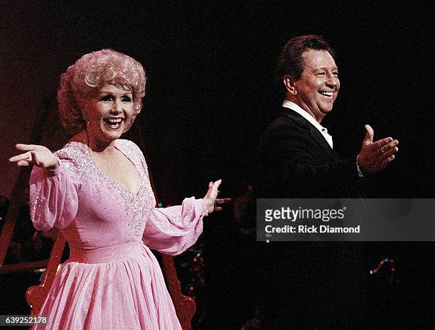 Debbie Reynolds and Donald O'Connor Perform at The Fox Theater in Atlanta Georgia October 21, 1986