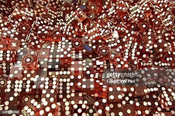 Group of Dice, Las Vegas, Nevada, USA.