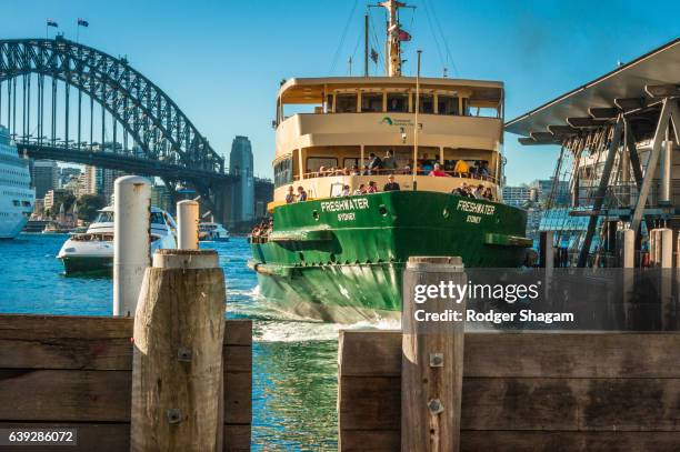 sydney ferry boat - sydney ferry stock-fotos und bilder