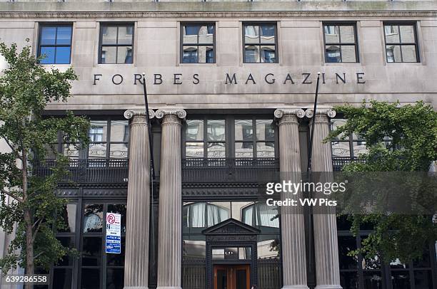 The Forbes Magazine Galleries building. 62, 5th avenue, Manhattan, New York, NYC, USA.