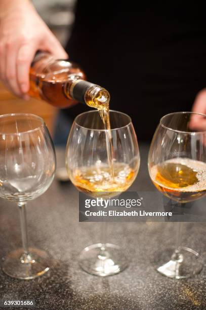 mead being poured - mead stock pictures, royalty-free photos & images