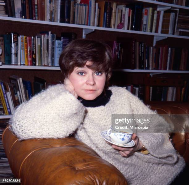 Prunella Scales, Actress, January 1980.