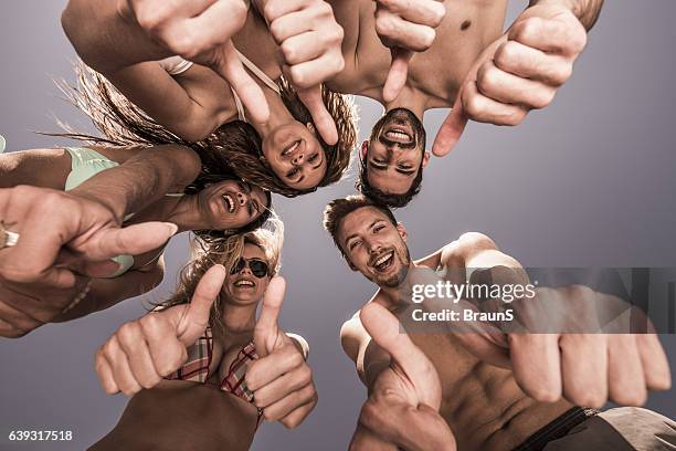we are having great time in summer! - ok sign stock pictures, royalty-free photos & images