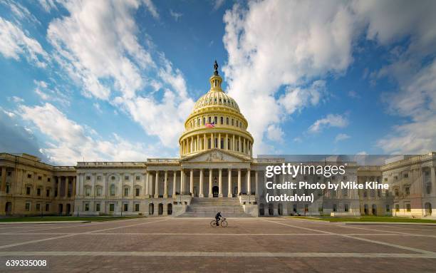 back of the us capitol - capitol hill stock pictures, royalty-free photos & images