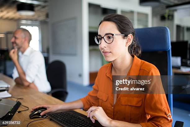 computer programmers working on their algorithms - hipster developer stock pictures, royalty-free photos & images