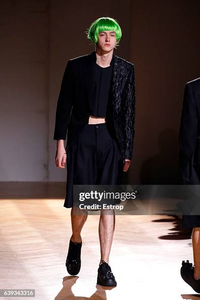 Comme Des Garcons Homme Plus : Runway - Paris Fashion Week - Menswear F/W 2017-2018 Comme Des Garcons Homme Plus : Runway - Paris Fashion Week - Menswear F/W 2017-2018