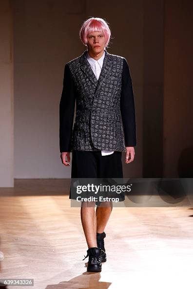 Comme Des Garcons Homme Plus : Runway - Paris Fashion Week - Menswear F/W 2017-2018 Comme Des Garcons Homme Plus : Runway - Paris Fashion Week - Menswear F/W 2017-2018
