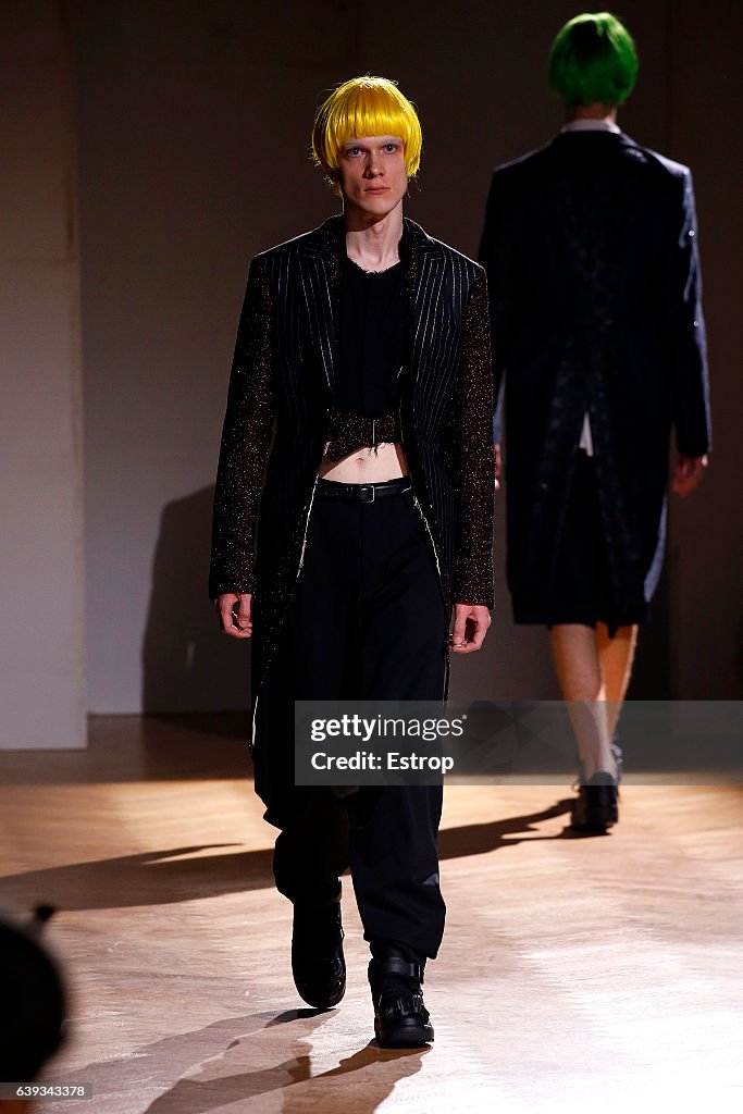 Comme Des Garcons Homme Plus : Runway - Paris Fashion Week - Menswear F/W 2017-2018