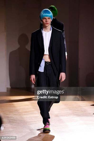Comme Des Garcons Homme Plus : Runway - Paris Fashion Week - Menswear F/W 2017-2018 Comme Des Garcons Homme Plus : Runway - Paris Fashion Week - Menswear F/W 2017-2018