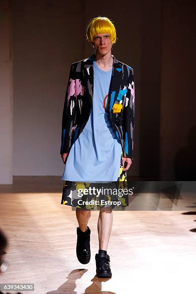 Comme Des Garcons Homme Plus : Runway - Paris Fashion Week - Menswear F/W 2017-2018 Comme Des Garcons Homme Plus : Runway - Paris Fashion Week - Menswear F/W 2017-2018