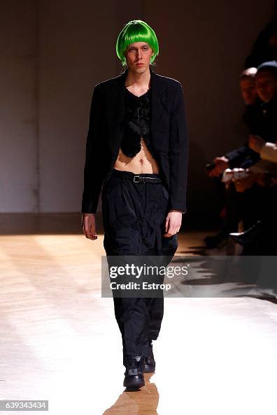 Comme Des Garcons Homme Plus : Runway - Paris Fashion Week - Menswear F/W 2017-2018 Comme Des Garcons Homme Plus : Runway - Paris Fashion Week - Menswear F/W 2017-2018